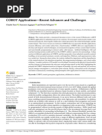 COBOT Applications - Recent Advances and Challenges