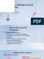 Fdocuments - in - Electric Power System Grounding 2018 11 20 Presentation Outline Electric Power