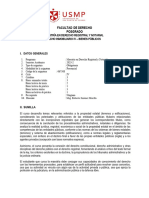 Silabo Curso Derecho Inmobiliario IV 2023-II