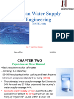 Chapter - Two Population and Water Demand