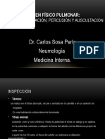 Examen Físico Pulmonar