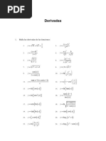 Problemas de Derivadas (15-16)