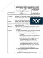 REVISI SOP IDENTIFIKASI Dan PEMENUHAN KEBUTUHAN PASIEN