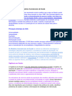 Reforma Sanitária e Modelos Assistenciais de Saúde