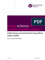 2008 - Addressing Environmental Inequalities Water - Quality - UK