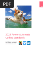 2023 Power Automate Coding Standards