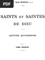 Saints Et Saintes de Dieu (Tome 1)