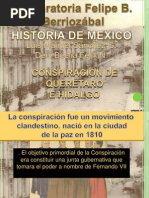 Conspiracion de Queretaro e Hidalgo