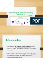 Immunology & Immunotechnology - 1