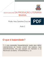 Discursos de Baianidade Aula 2