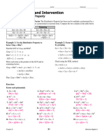 8-5 Study Guide and Intervention: Using The Distributive Property