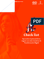 Check List Transformación Digital VF