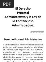 Derecho Procesal Administrativo