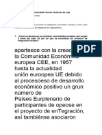 Cómo Surgen Los Procesos de Integración Comunitario Europeo y Cómo Estos Inciden en Los Procesos de Integración en Latinoamérica