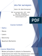 1.0 Geomatrical Optics-1