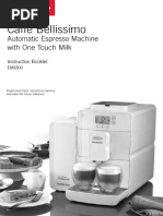 Sunbeam Caffe Bellissimo Em9300