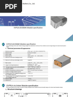 25.6V100Ah Module Specification