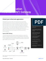 Web Application Firewall WAF Gateway