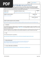 F0389 Deliverable Quality Plan Template