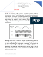 Frequency Modulation and Modulation Index