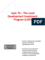 Local Development Investment Program