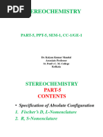 5P Stereochemistry Part 5 1