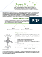 Tema IV: Depositos de Energia Termica