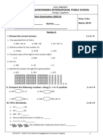 Grade 2 - Maths - SA1 - BIPS, Bagalkote - 231003 - 171314