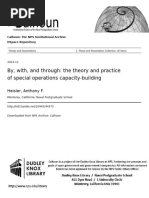 By, With, and Through - The Theory and Practice of Special Operations Capacity-Building (IA Bywithndthrougho1094544575)