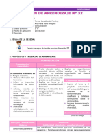 SESIÓN DE APRENDIZAJE 32 Exposiciones Que Defienden Nuestra Diversidad II