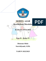 Modul Ajar Kurikulum Merdeka: Bahasa Inggris