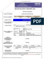 Nisarg - Udyam Registration Certificate