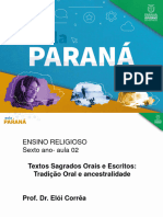 Ensino - Religioso - 6ano - Slides - Aula - 02 - Powerpoint