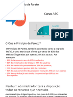 Princípio de Pareto e Curva ABC