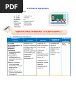 Identificamos-Los-Peligros-en-Nuestra-Escuela, 3ro