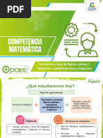 Perímetro y Área de Figuras Planas I: Triángulos, Paralelogramos y Trapecios