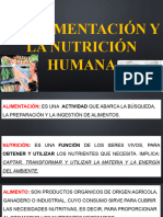 La Alimentación y La Nutrición Humana