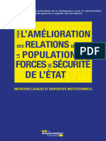 Guide Amélioration Des Relations Entre La Population Et Les Forces de Sécurité de Létat 1