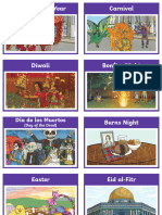 Holidays and Festivals Around The World Flashcards