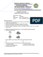 Soal PTS Ipas Iv