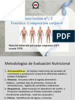 Evaluación (Clase 2 Composición Corporal)