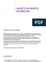 Ethical Genetic Counselling