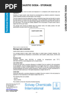 Liquid Caustic Soda - Storage: Tank 1