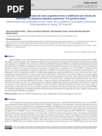 Determinação e Verificação de Como A Gordura Trans É Notificada Nos Rótulos de Alimentos, em Especial Naqueles Expressos "0% Gordura Trans"