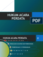 Hukum Acara Perdata (Uts)