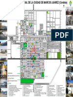 Plano de La Ciudad de Marcos Juarez - GEORREFERENCIAL