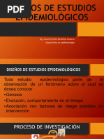 9 Diseños de Estudios Epidemiológicos