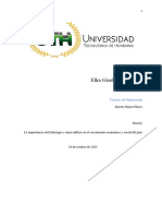 Ensayo La Importancia Del Liderazgo y Cómo Influye en El Crecimiento Económico y Social Del País.