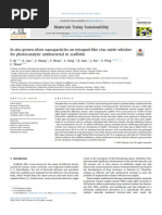 In Situ Grown Silver Nanoparticles On Tetrapod-Like Zinc Oxide Whisker For Photocatalytic Antibacterial in Scaffolds 2022 Qi F.