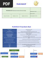 HACCP y POES para Aceite de Oliva Extra Virgen